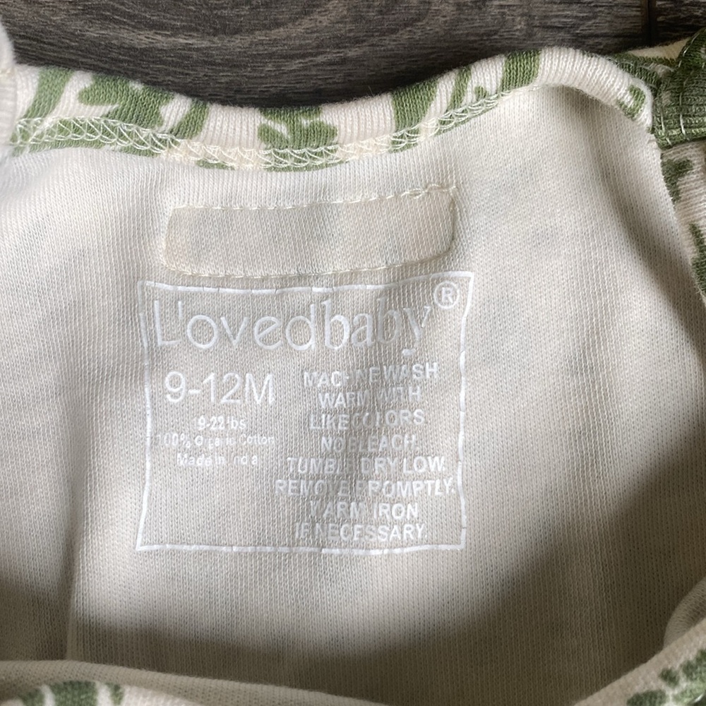 L’ovedbaby Criss Cross Bodysuit Get Clover It 9-12M - Picture 2 of 4